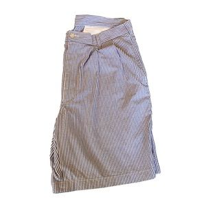 Jos A Banks striped men’s shorts, white and blue, size 36